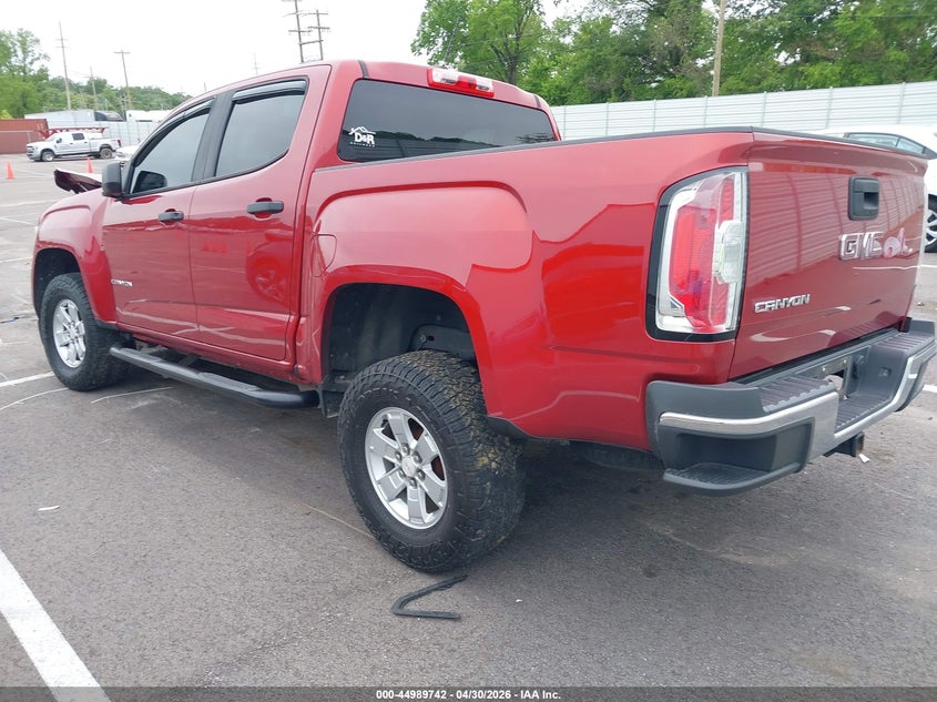Vin: 1gtg5be30g1379651, lot: 45487183, gmc canyon 20163
