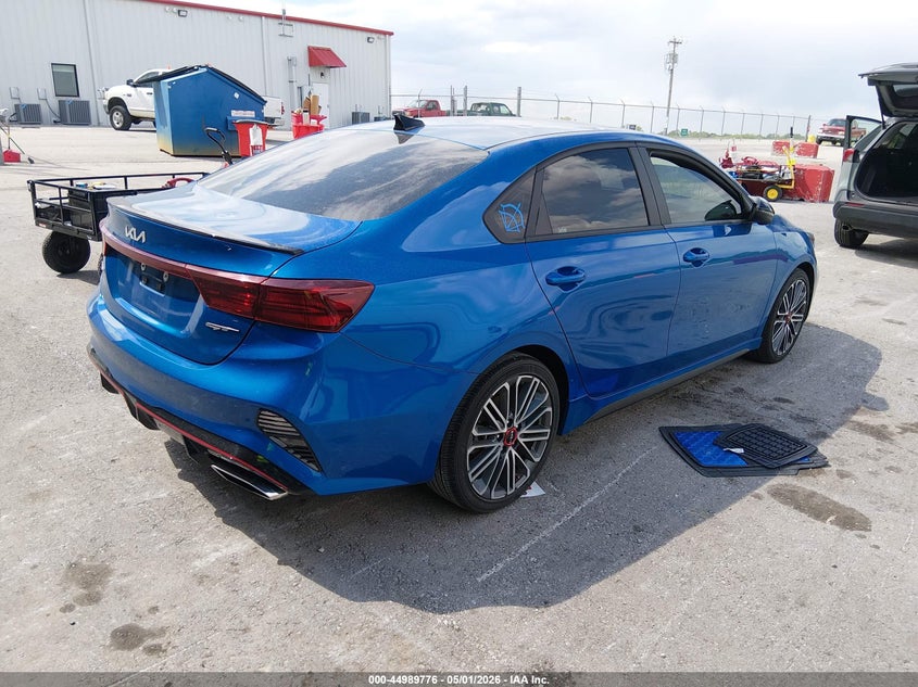 Vin: 3kpf44ac9ne467849, lot: 45487217, kia forte gt 20224