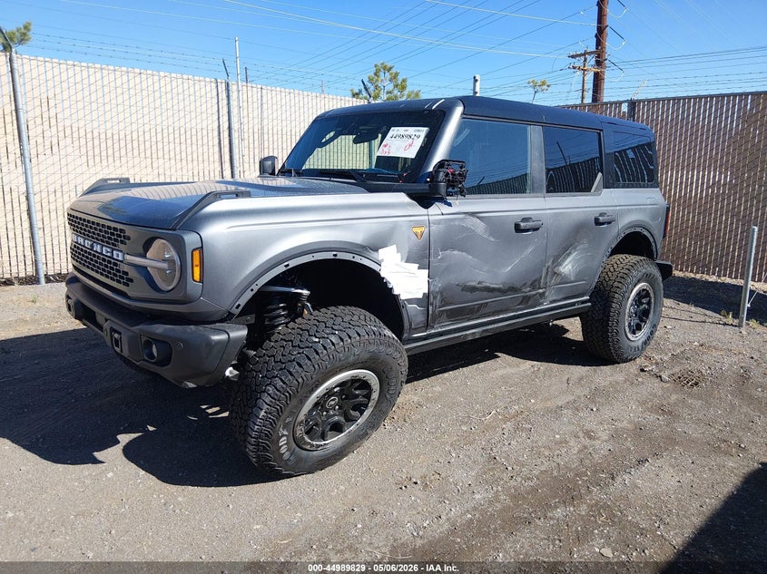 Vin: 1fmee9bp3tla46426, lot: 45487270, ford bronco badlands 20262