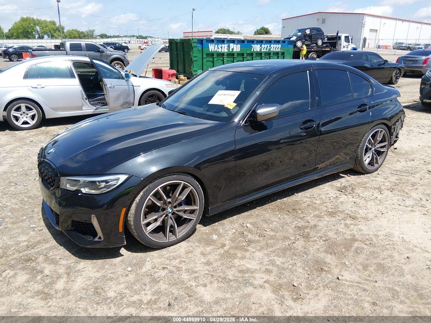 Vin: 3mw5u7j06l8b25755, lot: 45487351, bmw m340i 20202