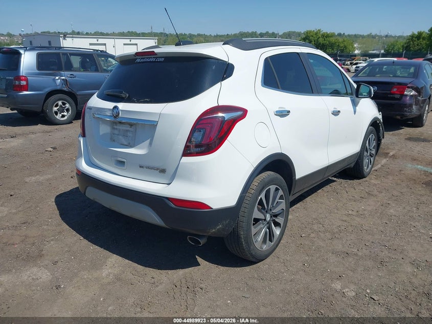 Vin: kl4cjgsm2kb767501, lot: 45487364, buick encore awd essence 20194
