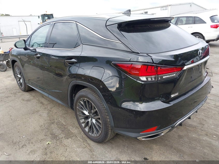 Vin: 2t2yzmdaxnc350697, lot: 45487367, lexus rx 350 f sport handling 20223