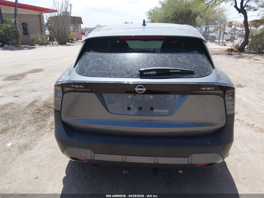 VIN 3N8AP6BB5SL386006 2025 NISSAN KICKS S INTELLIGENT AWD