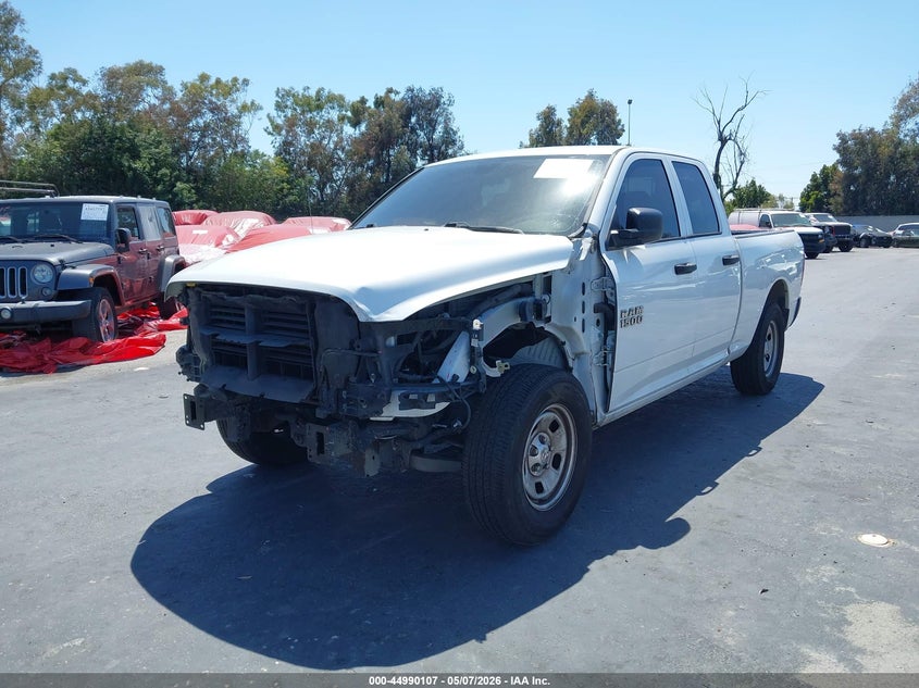 Vin: 1c6rr6fg8hs683495, lot: 45487548, ram 1500 tradesman  4x2 6'4 box 20172