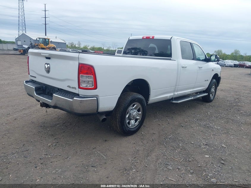 Vin: 3c6ur5jl3mg653170, lot: 45487551, ram 2500 big horn  4x4 8' box 20214