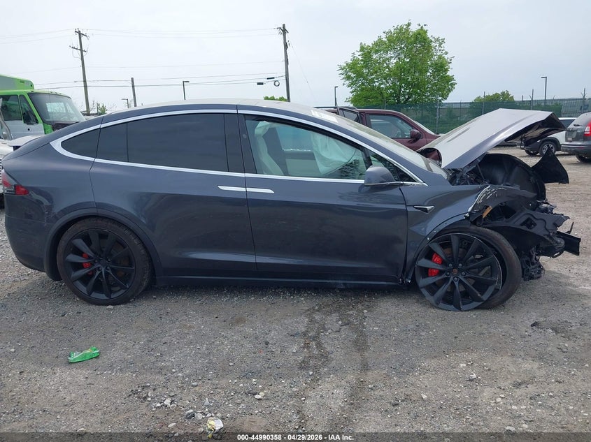 2020 Tesla Model X Performance Dual Motor All-Wheel Drive VIN: 5YJXCAE49LF305123 Lot: 44990358