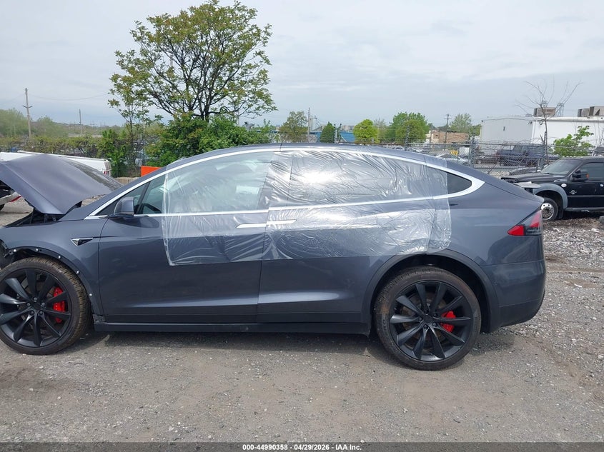 2020 Tesla Model X Performance Dual Motor All-Wheel Drive VIN: 5YJXCAE49LF305123 Lot: 44990358