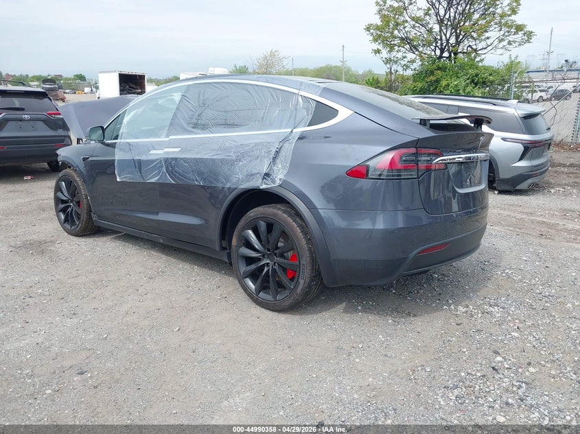 2020 TESLA MODEL X auction photo 3