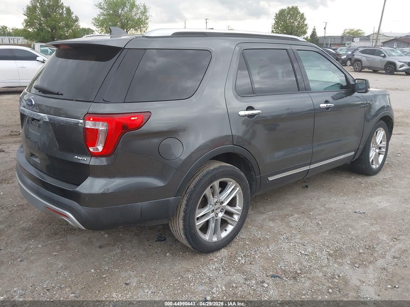 Vin: 1fm5k8f82hgc52391, lot: 45487884, ford explorer limited 20174