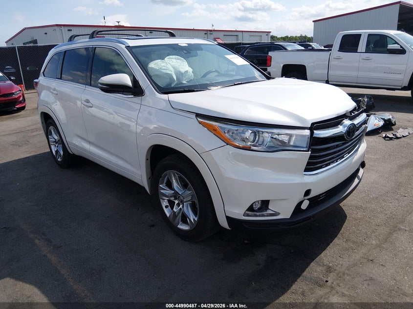 2016 TOYOTA HIGHLANDER LIMITED PLATINUM V6