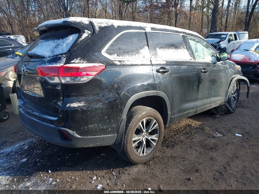 TOYOTA HIGHLANDER 2017 VIN 5TDBZRFH7HS409170