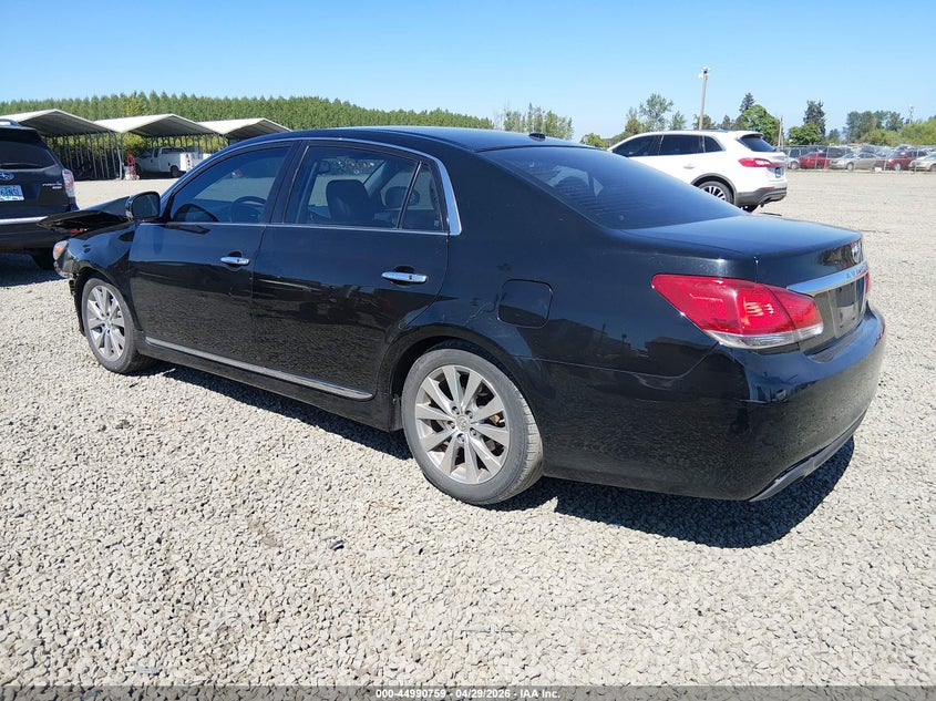 2012 Toyota Avalon 3.5 Limited black Lot 111044990759 Vin 4T1BK3DB6CU455783