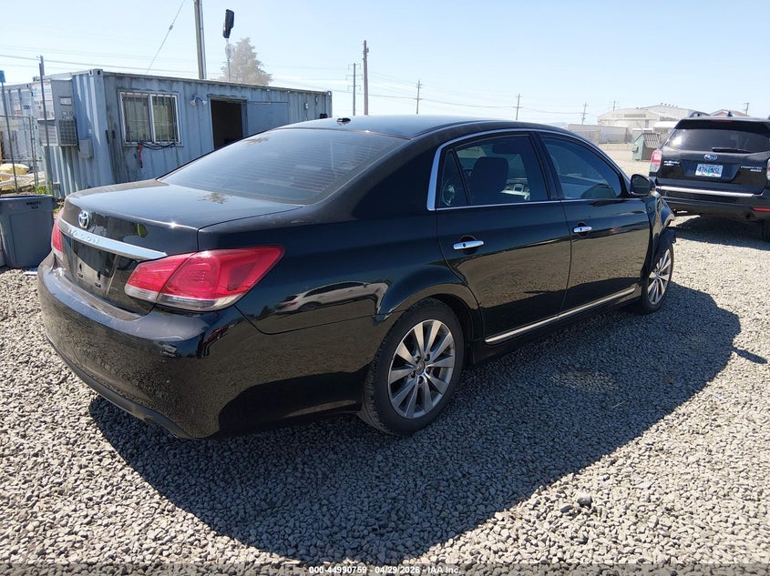 2012 Toyota Avalon 3.5 Limited black Lot 111044990759 Vin 4T1BK3DB6CU455783