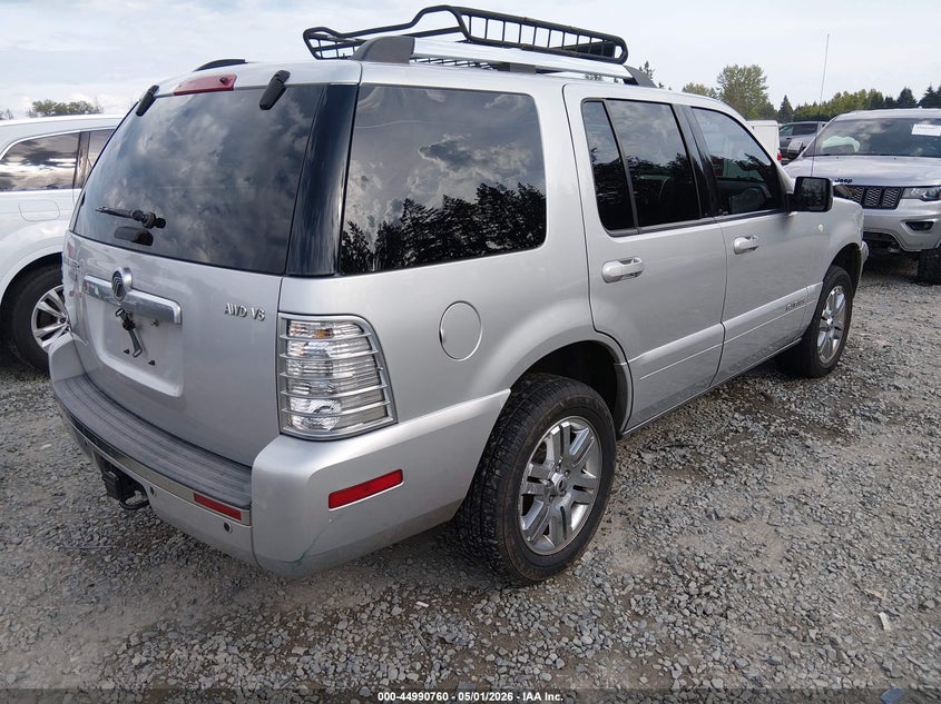 Vin: 4m2en4j89auj04347, lot: 45488201, mercury mountaineer premier 20104