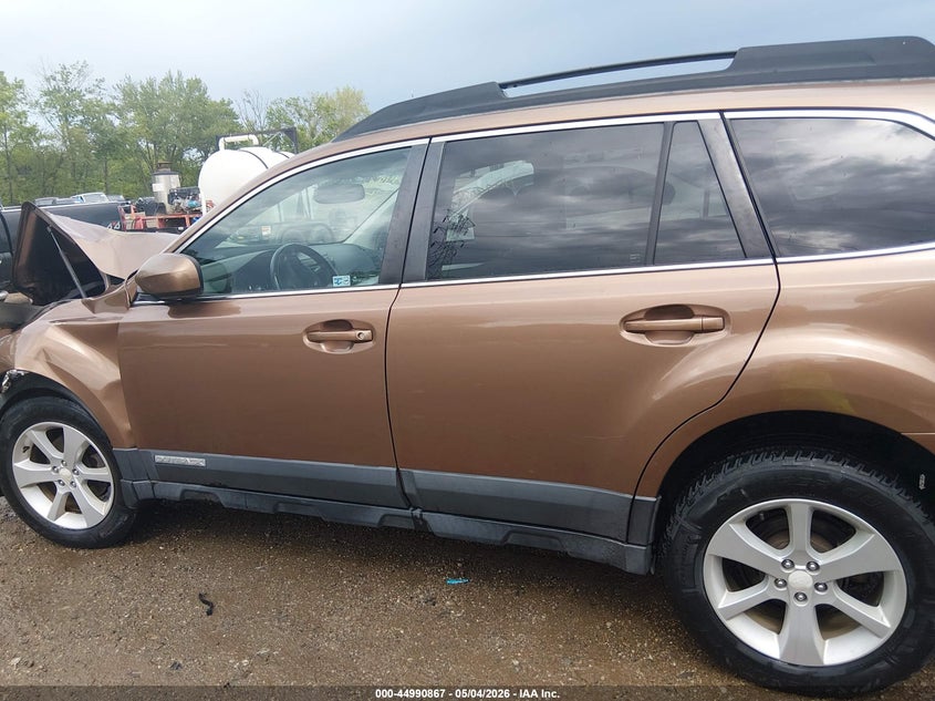 4S4BRBCC0C3297141 2012 Subaru Outback 2.5 2.5I Premium brown