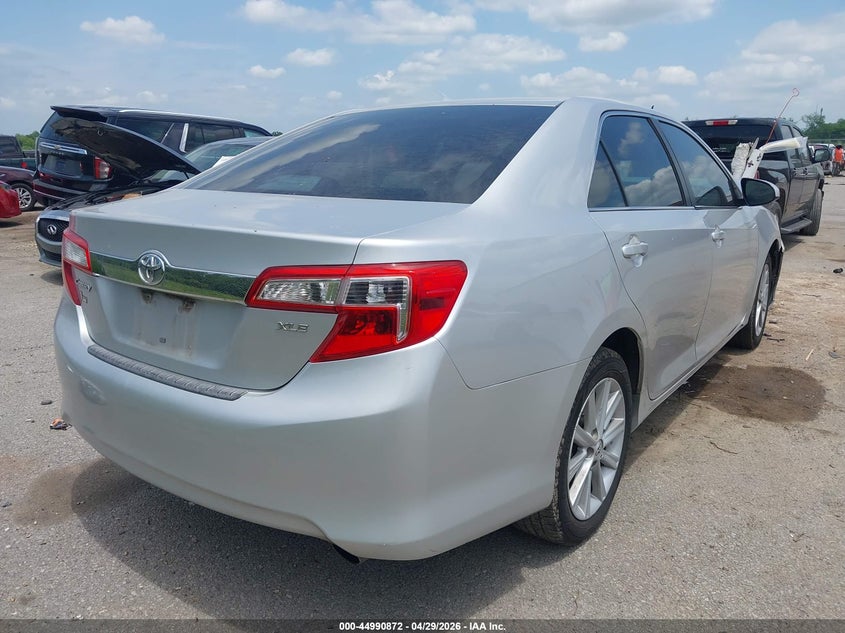 2013 TOYOTA CAMRY SEDAN 2.5L I-4 DOHC, VVT, 178HP