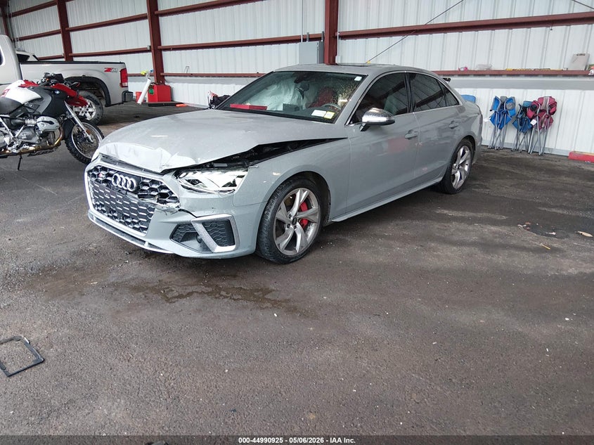 Vin: waub4af4xna019991, lot: 45488366, audi s4 premium plus tfsi quattro tiptronic 20222