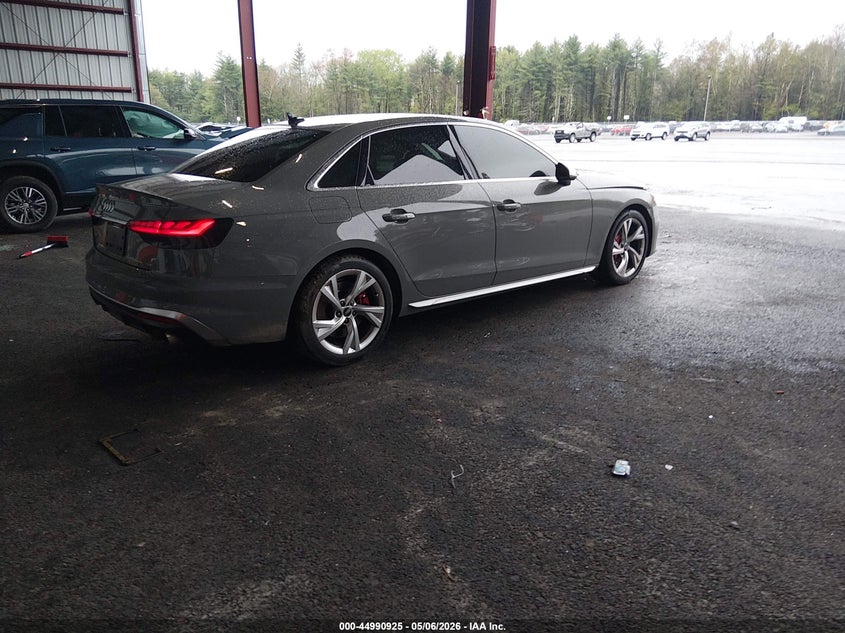 Vin: waub4af4xna019991, lot: 45488366, audi s4 premium plus tfsi quattro tiptronic 20224