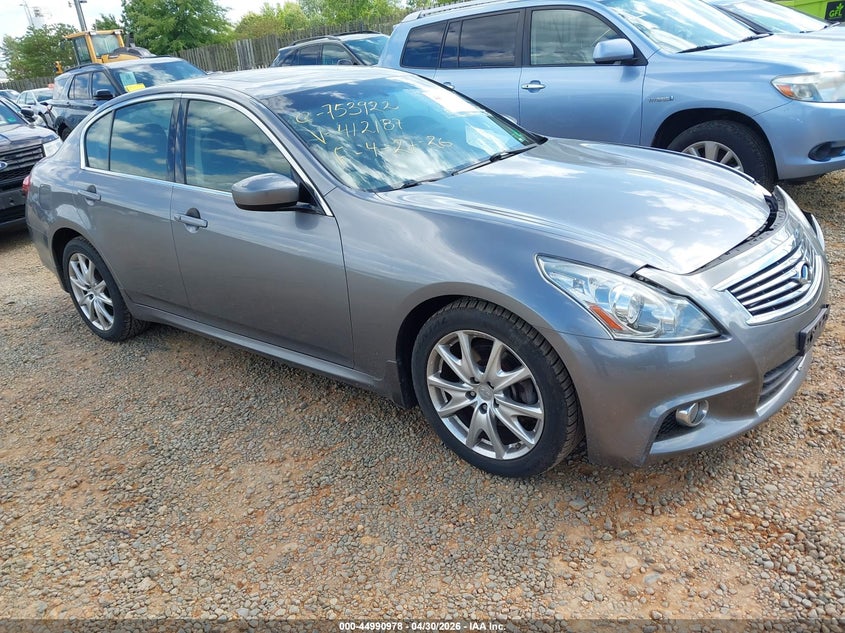 INFINITI G37X 2011. Lot# 44990978. VIN JN1CV6AR0BM412187. Photo 1