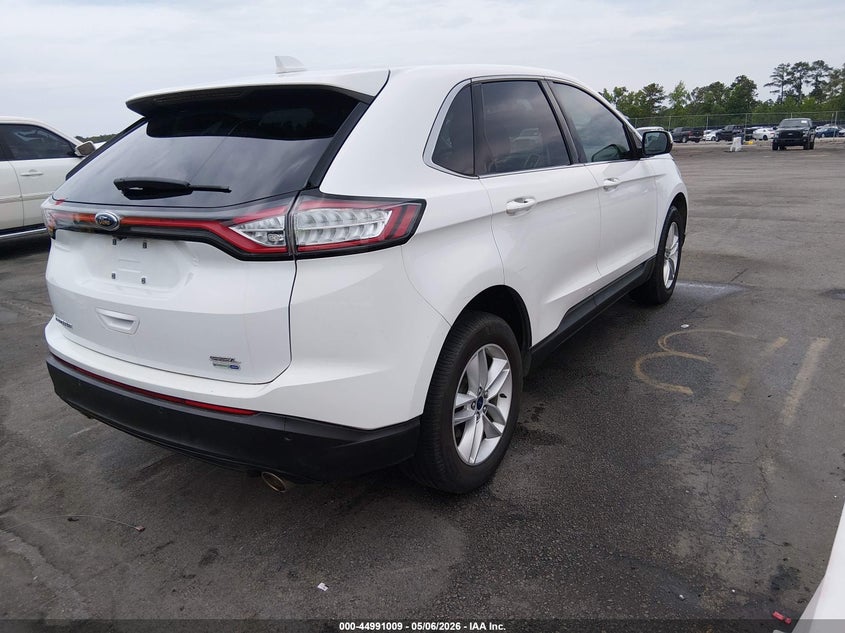 Vin: 2fmtk4j86fbb13571, lot: 45488450, ford edge sel 20154