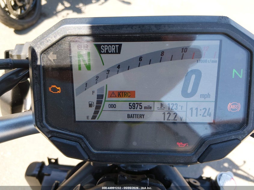 2023 Kawasaki Zr900 F VIN: ML5ZRDF17PDA61365 Lot: 44991232