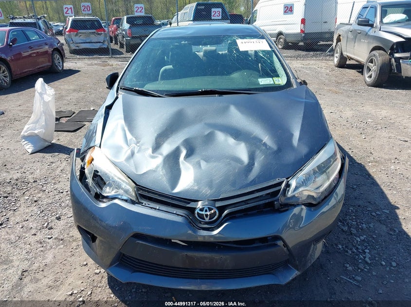2014 TOYOTA COROLLA SEDAN 1.8L I-4 DOHC, VVT, 132HP