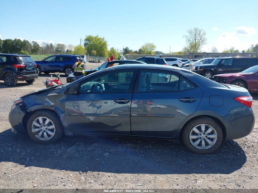 2014 TOYOTA COROLLA SEDAN 1.8L I-4 DOHC, VVT, 132HP