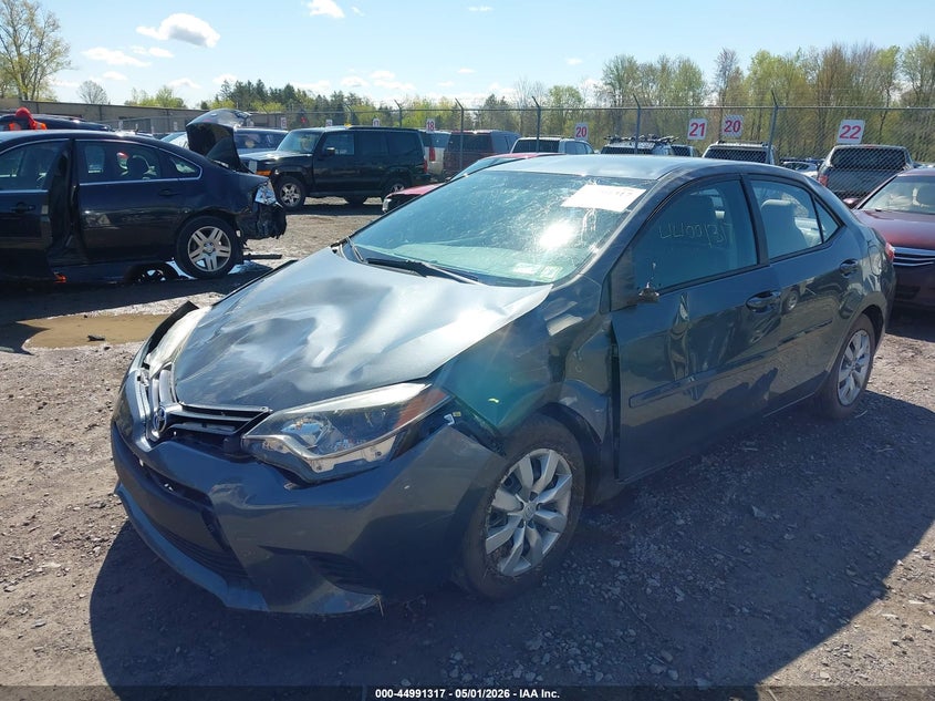 2014 TOYOTA COROLLA SEDAN 1.8L I-4 DOHC, VVT, 132HP