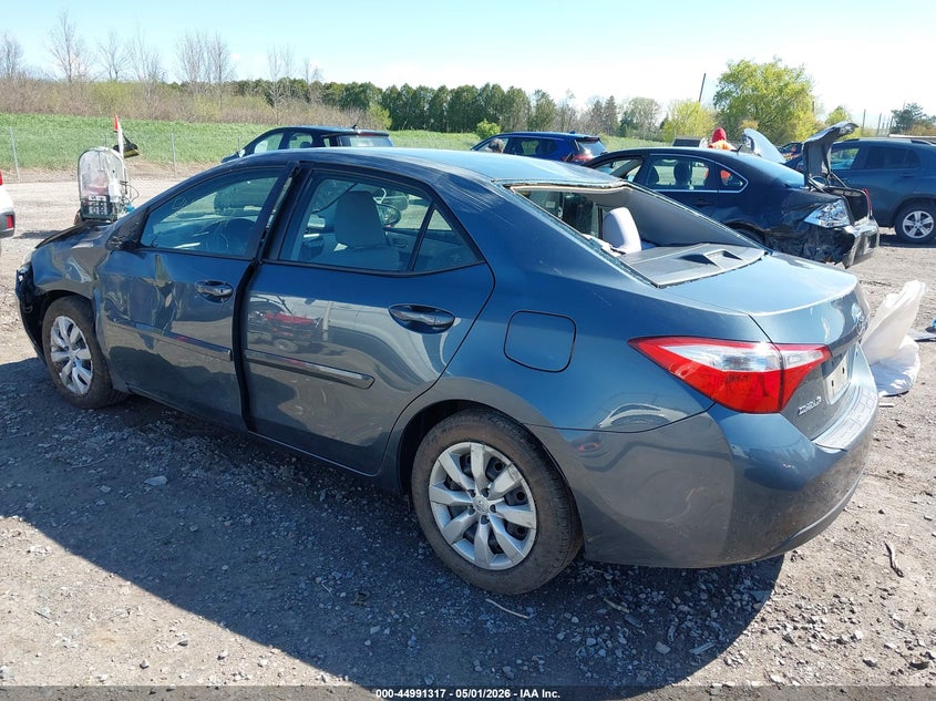 2014 TOYOTA COROLLA SEDAN 1.8L I-4 DOHC, VVT, 132HP