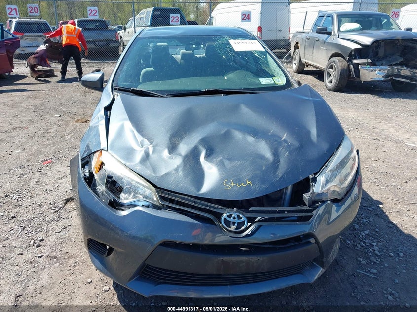 2014 TOYOTA COROLLA SEDAN 1.8L I-4 DOHC, VVT, 132HP