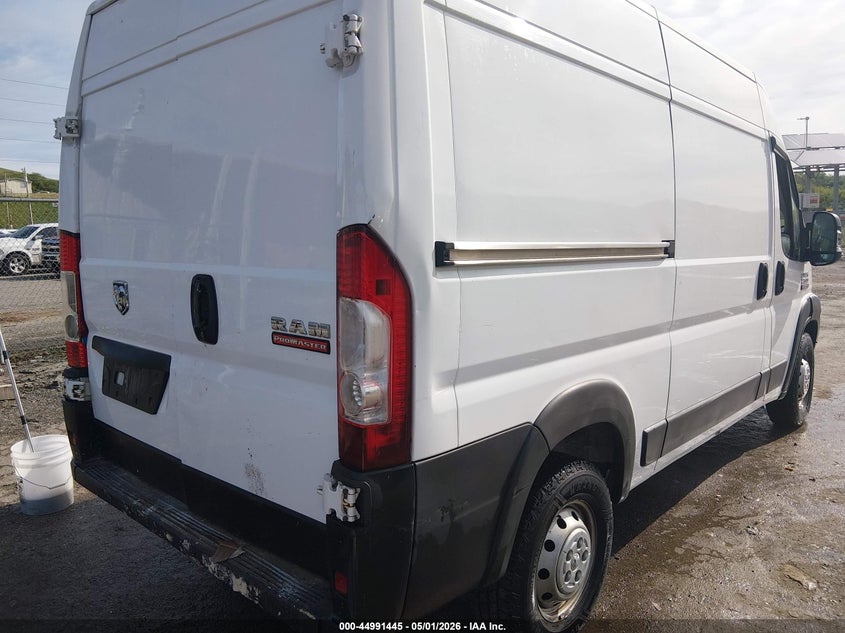 Vin: 3c6trvcg2ke526611, lot: 45488886, ram promaster 2500 high roof 136 wb 20194