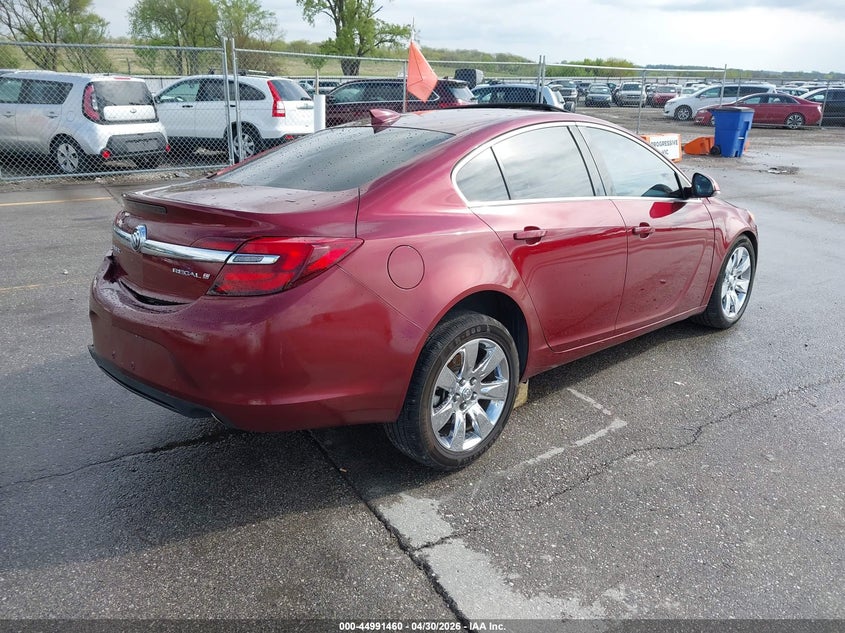 Vin: 2g4gk5ex4g9140236, lot: 45488901, buick regal turbo 20164