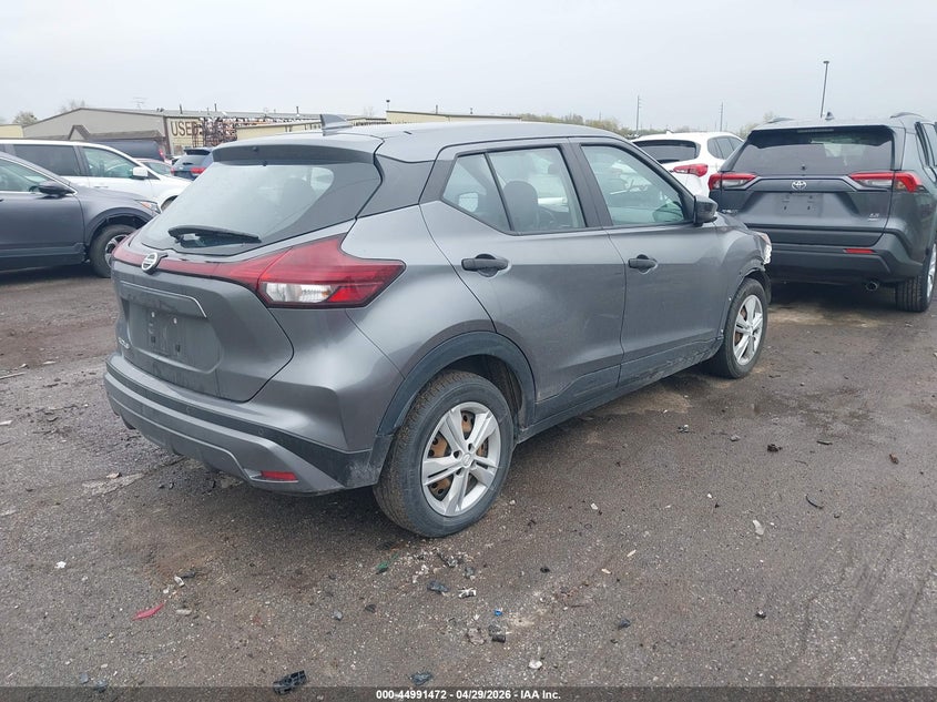VIN 3N1CP5BV4ML477864 2021 NISSAN KICKS S XTRONIC CVT
