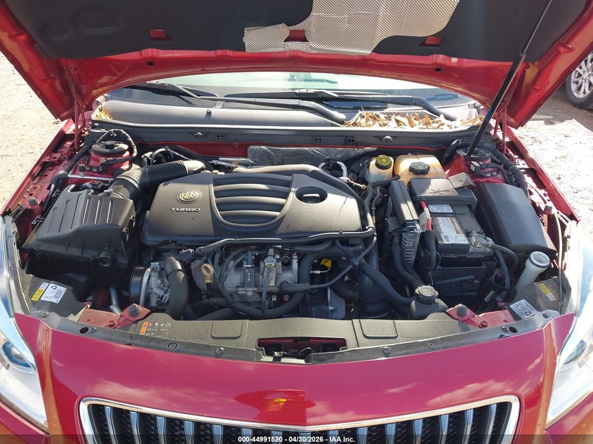 2012 Buick Regal 2.0 Turbo - Premium 3 red Lot 111044991520 Vin 2G4GU5GV9C9198729