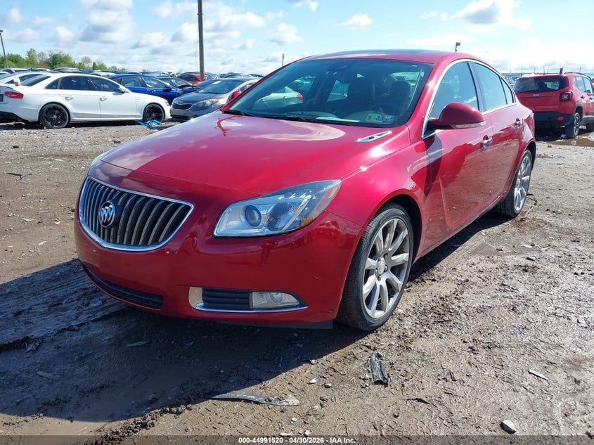 Vin: 2g4gu5gv9c9198729, lot: 45488961, buick regal turbo - premium 3 20122