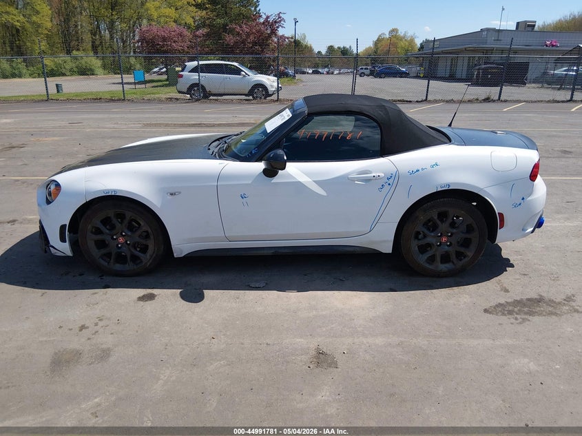 2017 Fiat 124 Spider Elaborazione Abarth VIN: JC1NFAEK3H0112370 Lot: 44991781