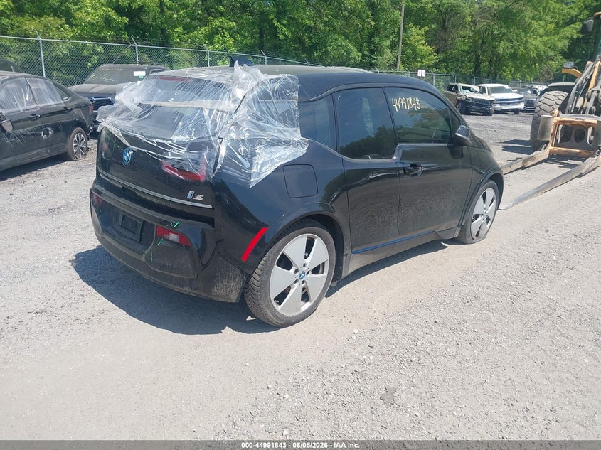 Vin: wby8p8c53k7d51324, lot: 45489284, bmw i3s 120ah w/range extender 20194