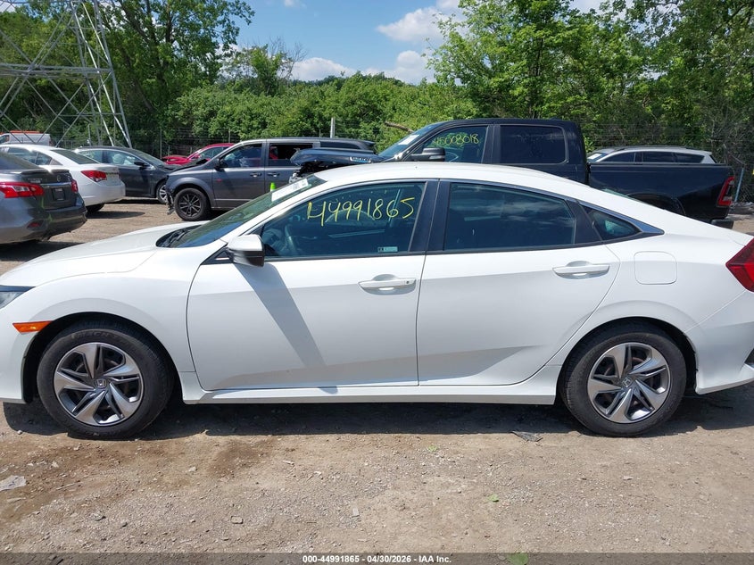 2019 HONDA CIVIC SEDAN 2.0L I-4 DOHC, VVT, 158HP