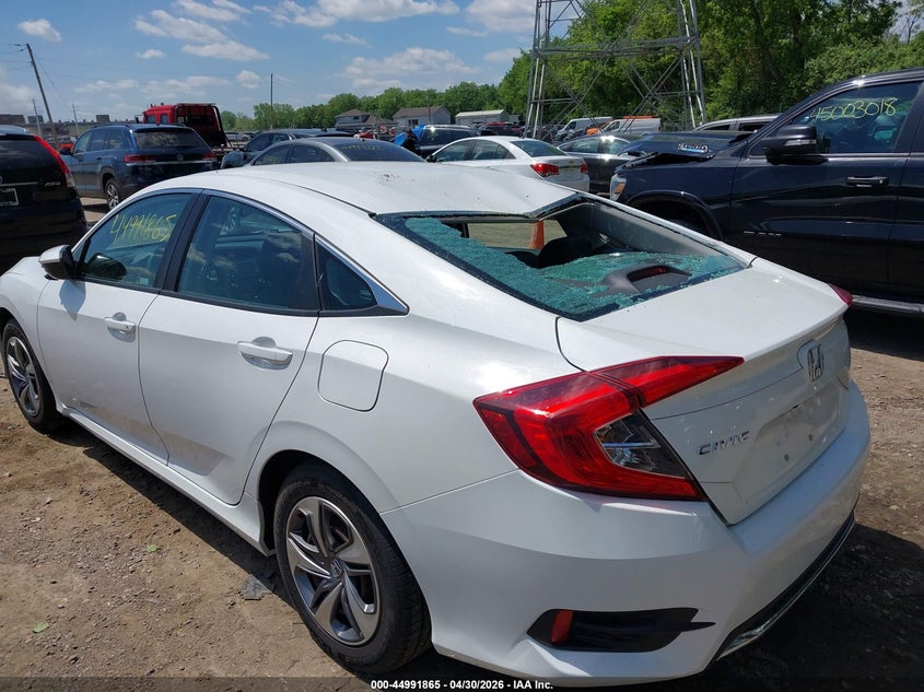 2019 HONDA CIVIC SEDAN 2.0L I-4 DOHC, VVT, 158HP