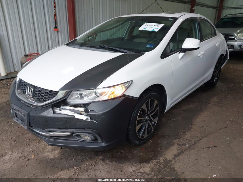 2013 Honda Civic Ex-L 19XFB2F93DE259388 photo 1