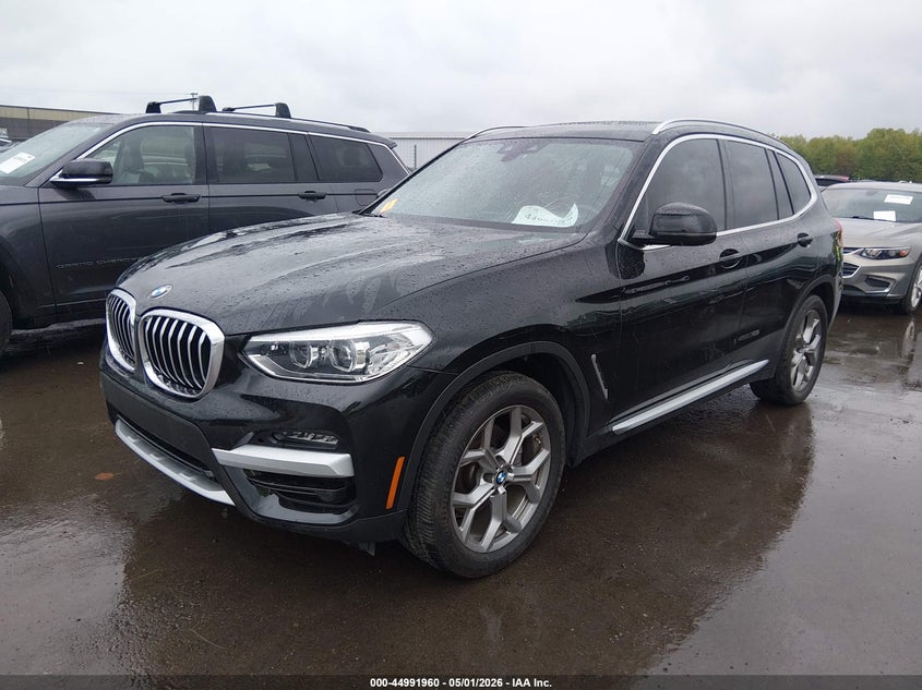2021 Bmw X3 Xdrive30i 5UXTY5C08M9G47182 photo 1