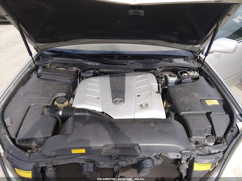 2002 Lexus Ls 430 VIN: JTHBN30F520072507 Lot: 44992194