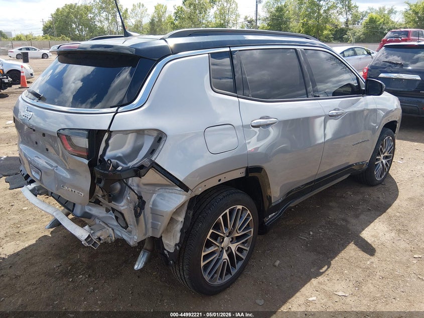 Vin: 3c4njdcn0pt500674, lot: 45489662, jeep compass limited 4x4 20234