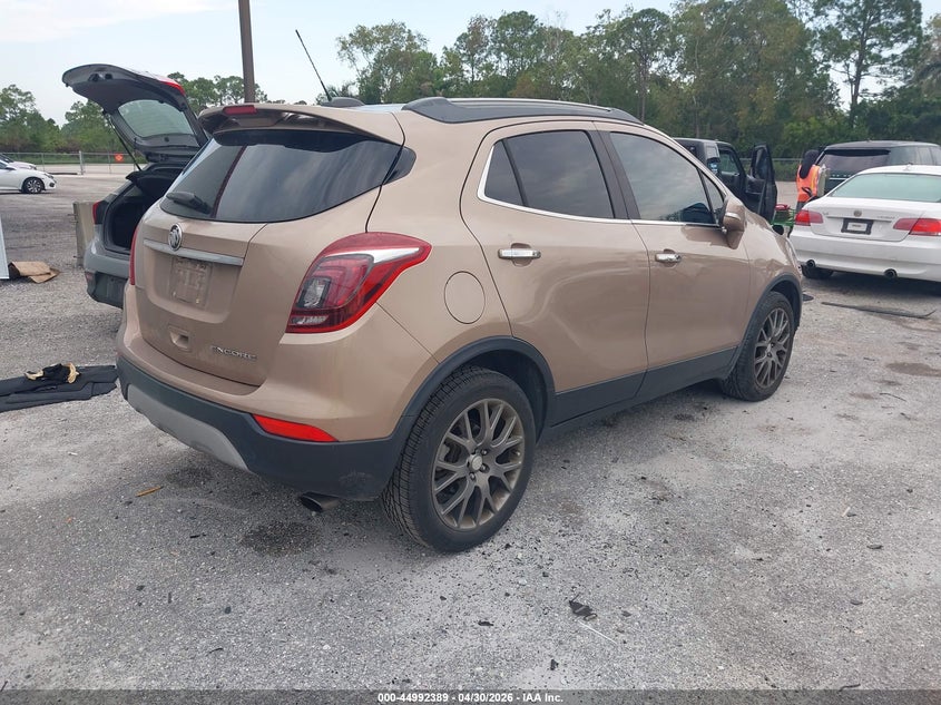 Vin: kl4cj1sb4kb792685, lot: 45489829, buick encore fwd sport touring 20194