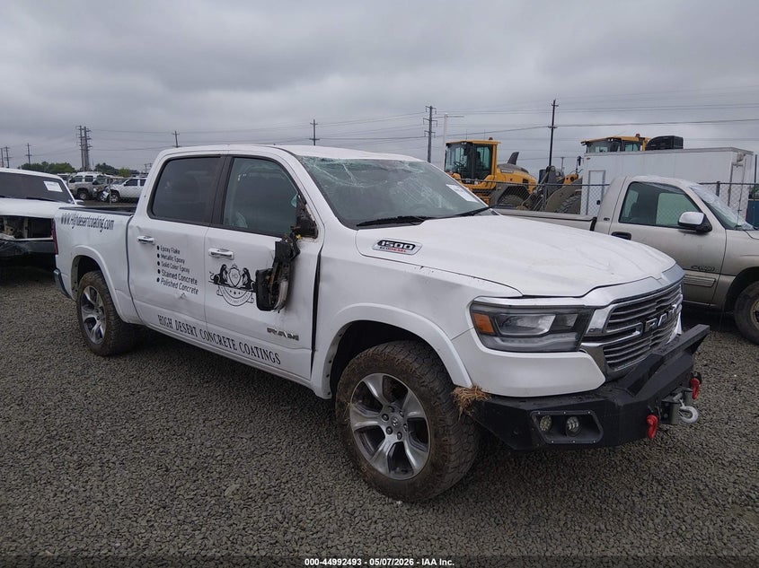 Vin: 1c6srfjm3mn703238, lot: 45489934, ram 1500 laramie  4x4 5'7 box 2021 img_1