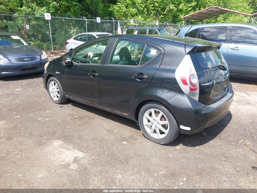 2012 Toyota Prius C Three