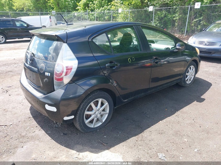 2012 Toyota Prius C Three