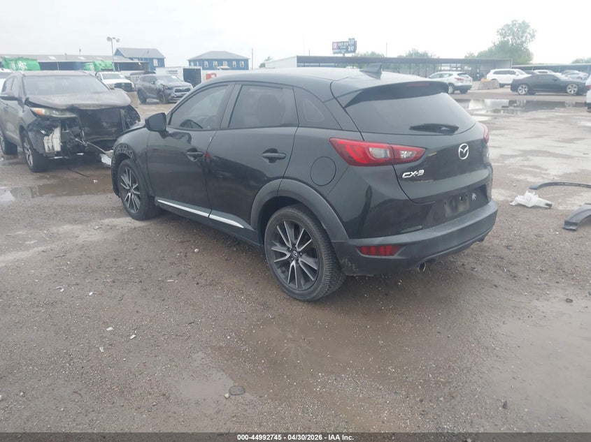 Vin: jm1dkdd70h0142032, lot: 45490186, mazda cx-3 grand touring 20173