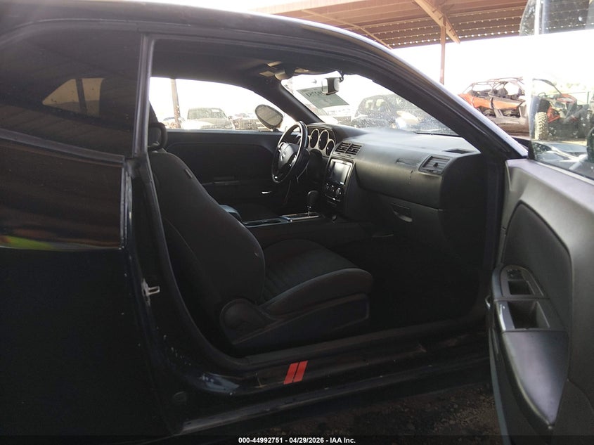 2012 Dodge Challenger 3.6 Sxt black Lot 111044992751 Vin 2C3CDYAG1CH121068