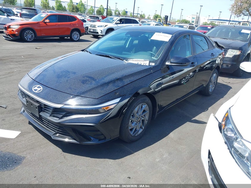 2026 Hyundai Elantra Hybrid Blue KMHLM4DJ0TU191939 photo 1